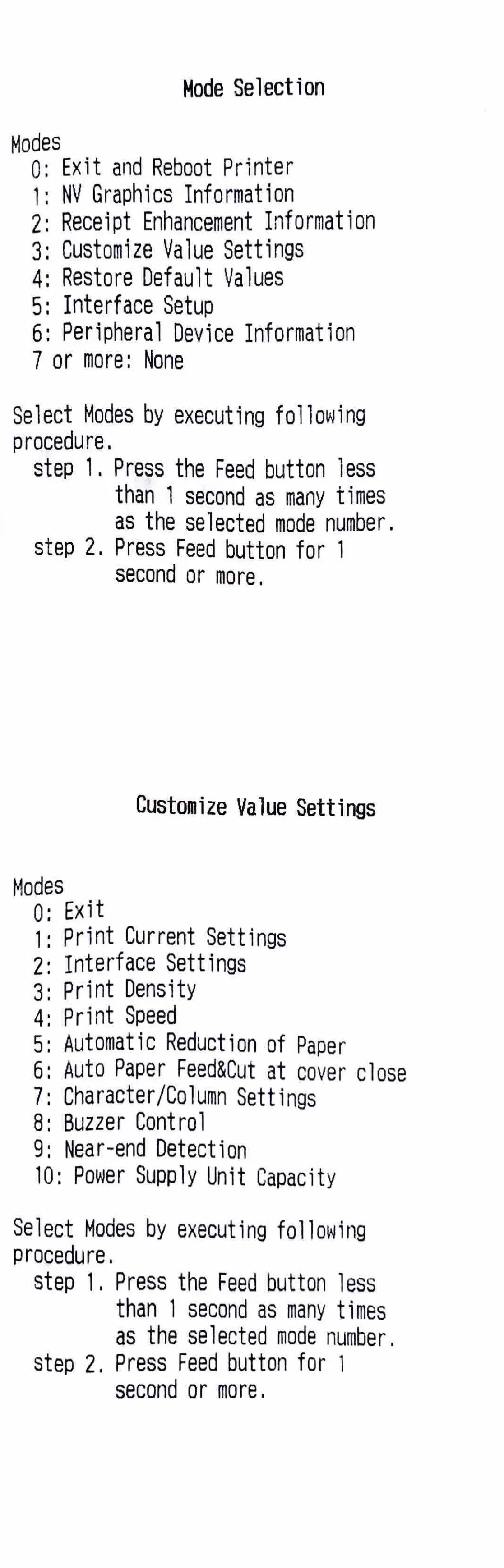 scan of a printed receipt