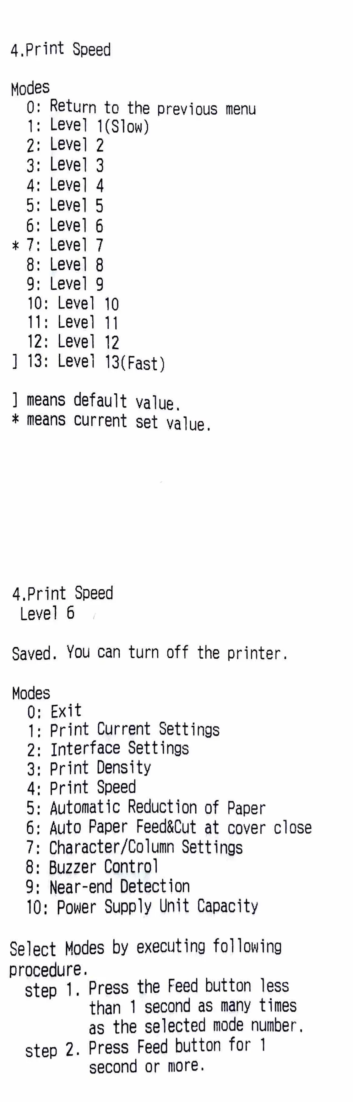 scan of a printed receipt